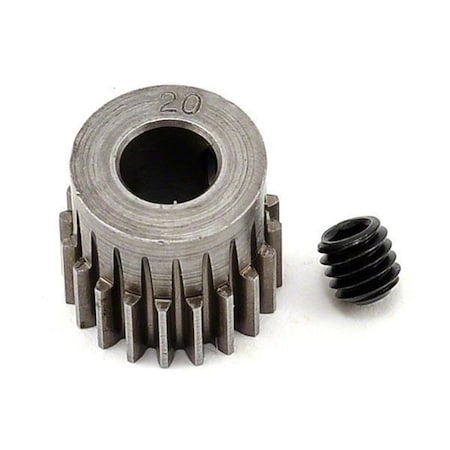 Robinson Racing 20 Teeth, 48 Pitch Machined Pinion Gear - 5 mm Bore RRP2020